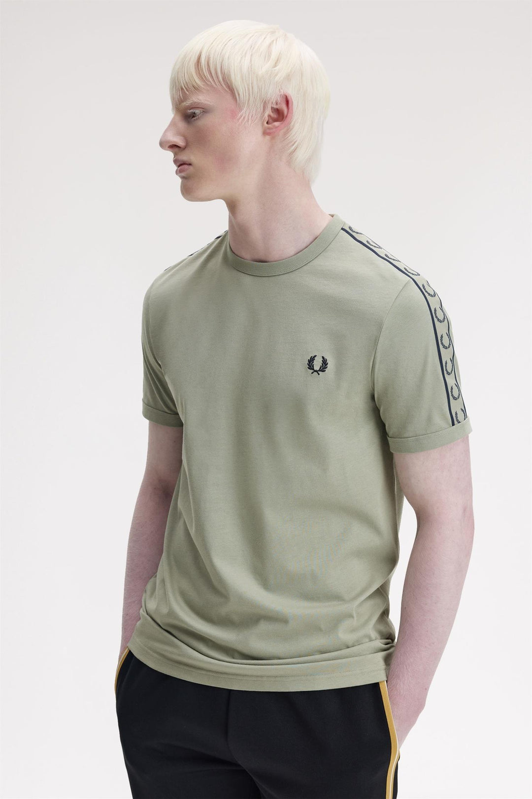 CONTRAST TAPE RINGER TEE