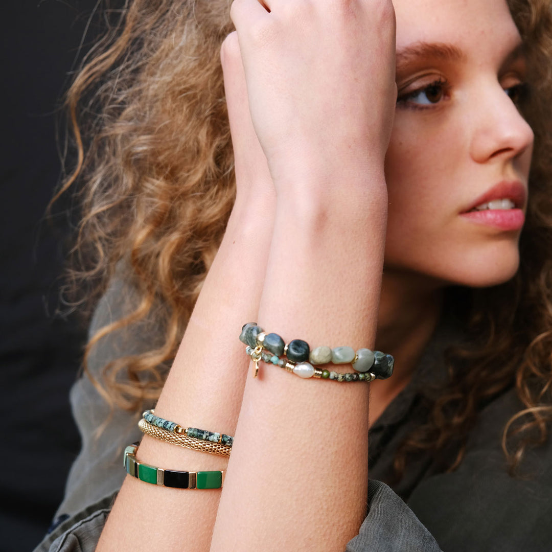 Bracelet Enamel Tile