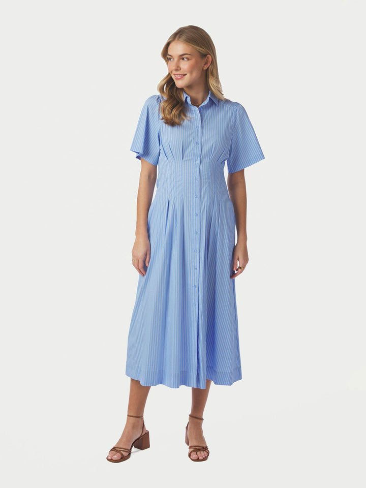 Baia Stripe Poplin Dress