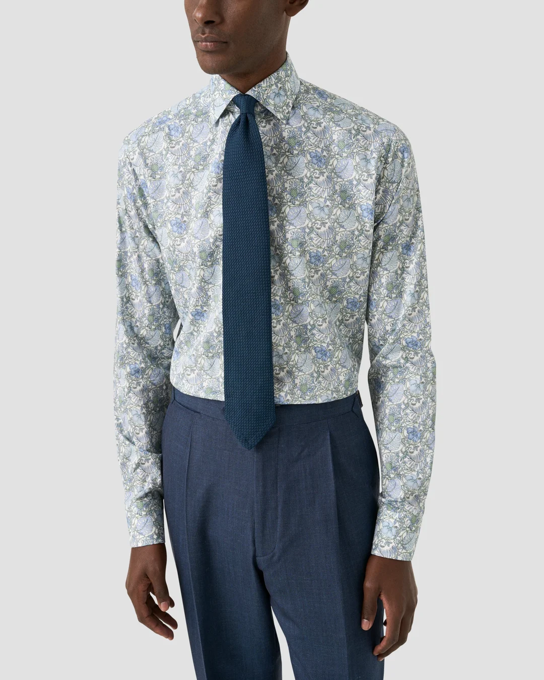 Floral Signature Twill Shirt Slim