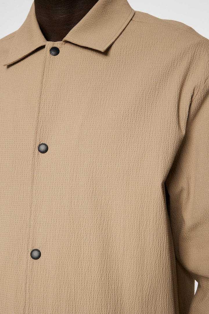 Celian Seersucker Overshirt
