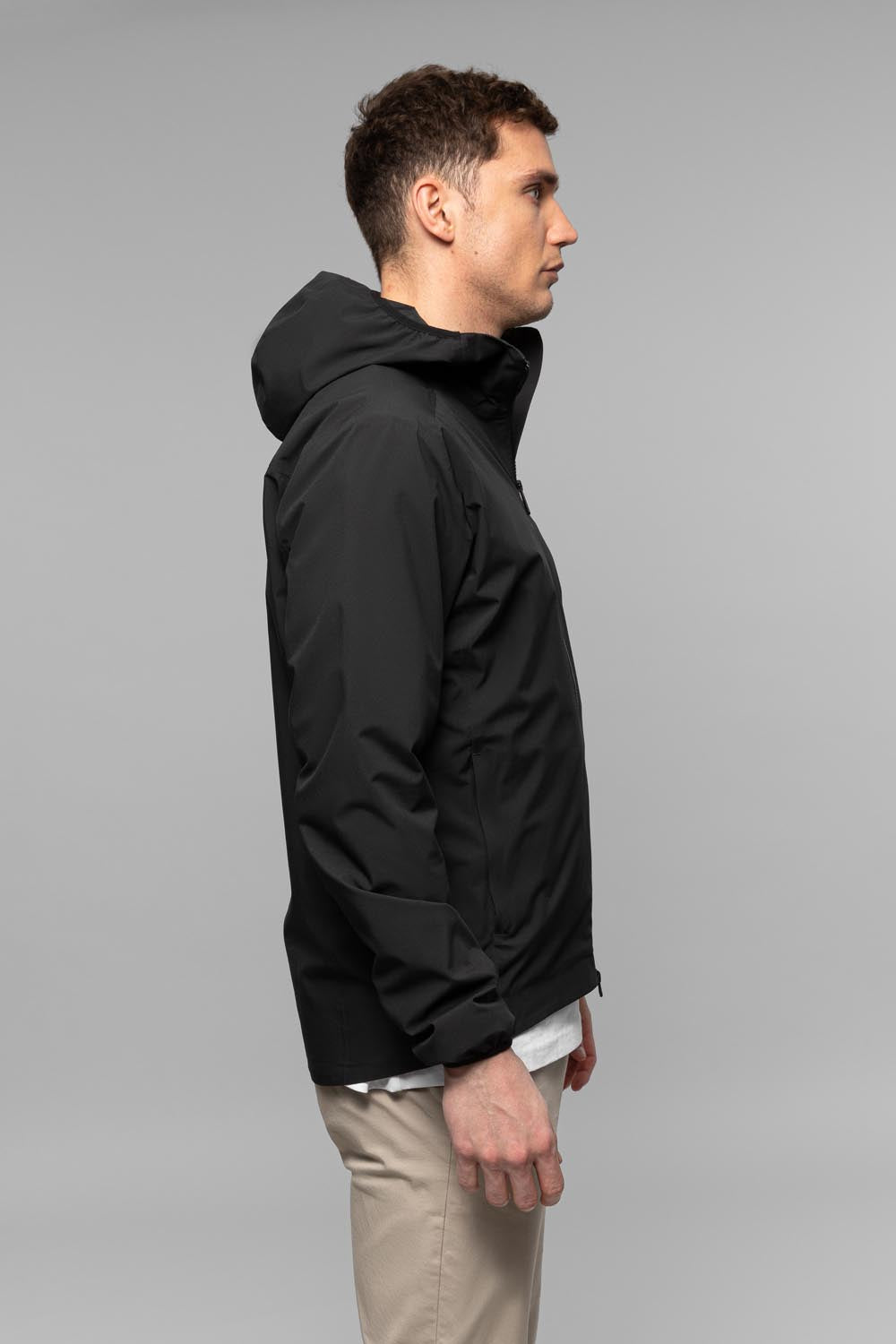 Hood Black Jacket