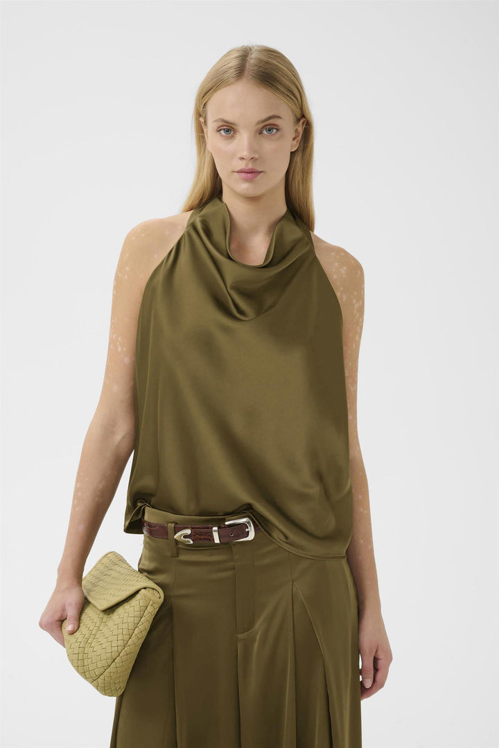 Gzcerina Halterneck Top