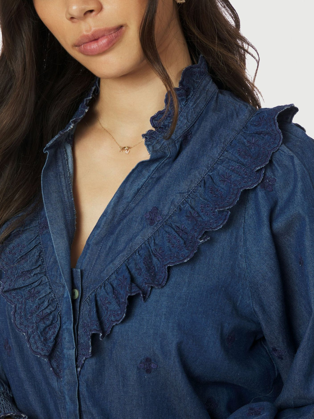 Degas Denim Blouse