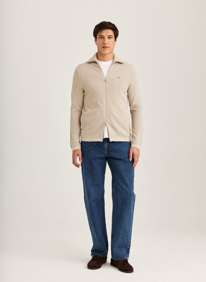 Jake Zip Cardigan