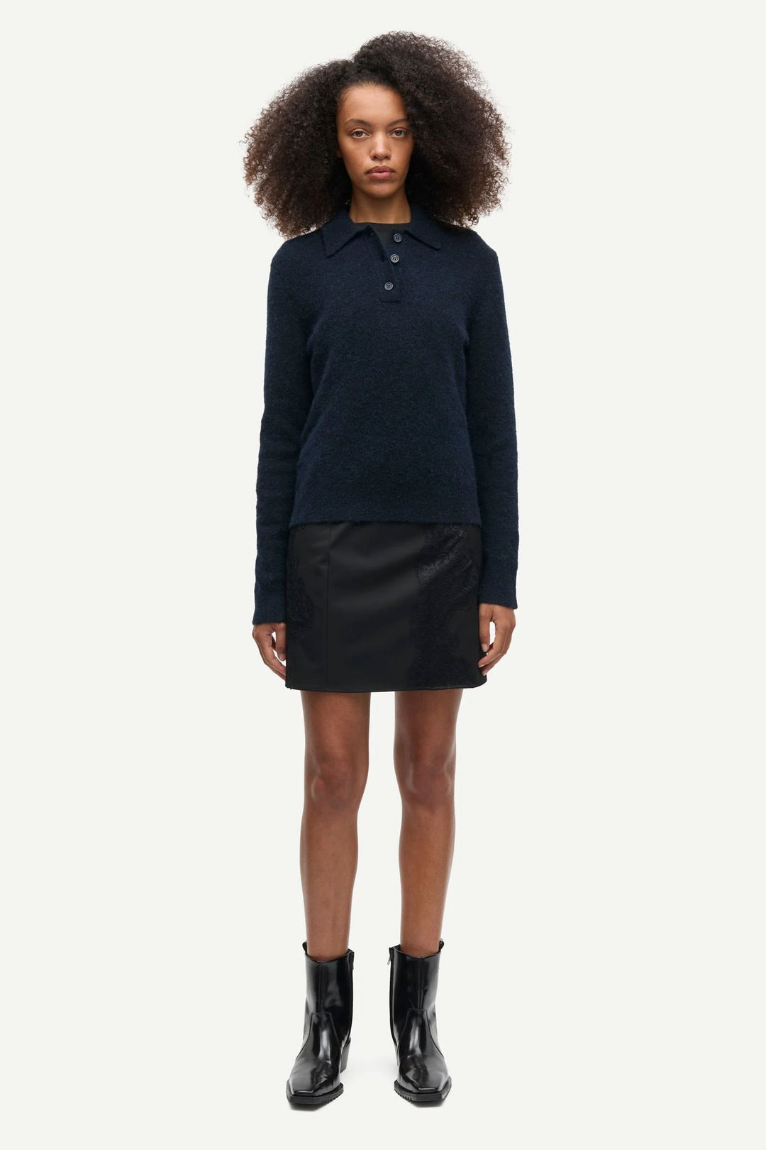 SAnoura Long Sleeve Polo 15556