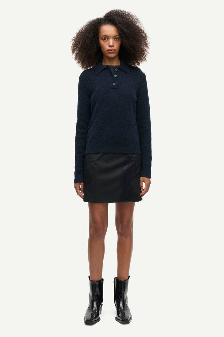 SAnoura Long Sleeve Polo 15556