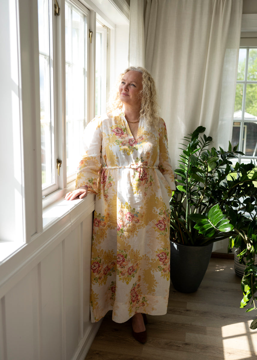 Linen Shift Dress