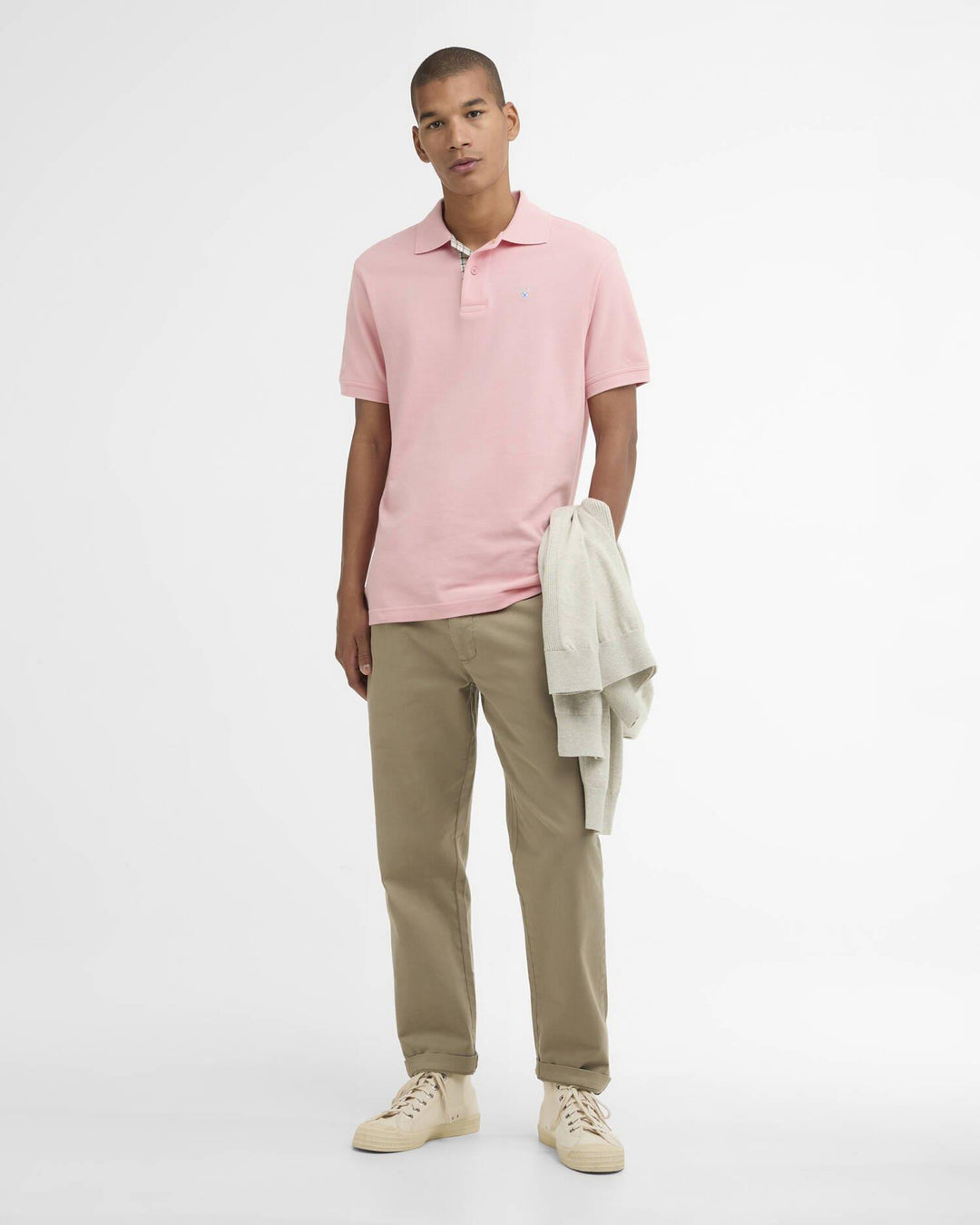 Tartan Pique Polo Shirt