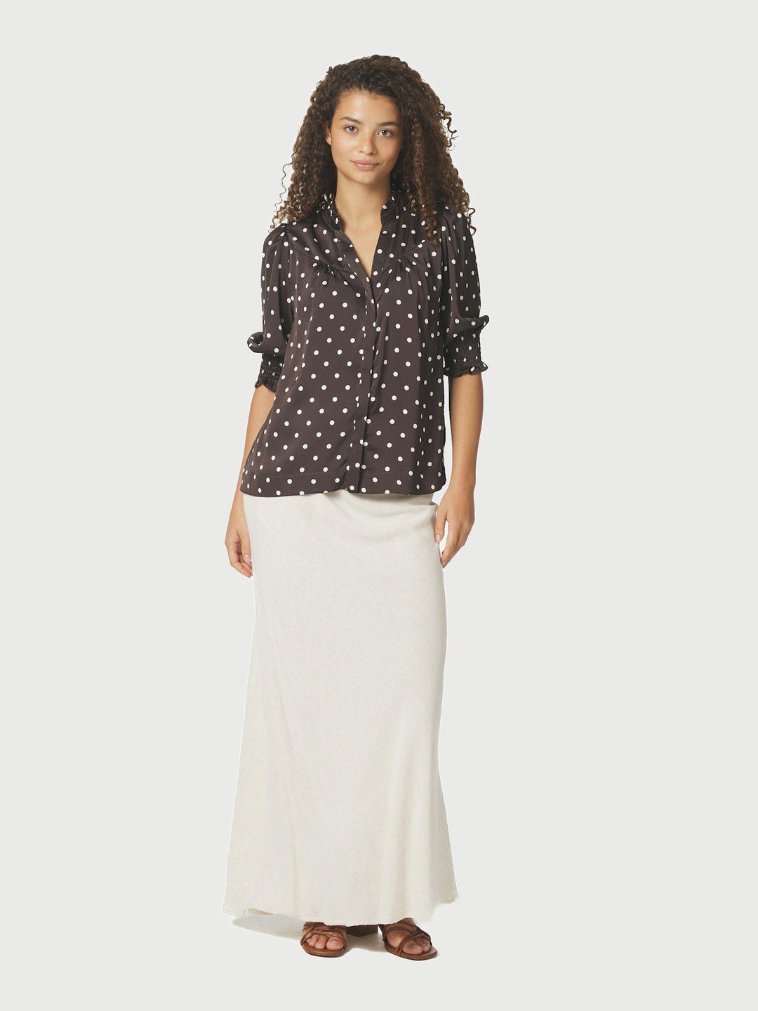 Diana Dot Blouse