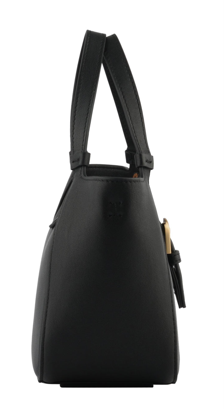 Cowhide leather convertible Large size shopper