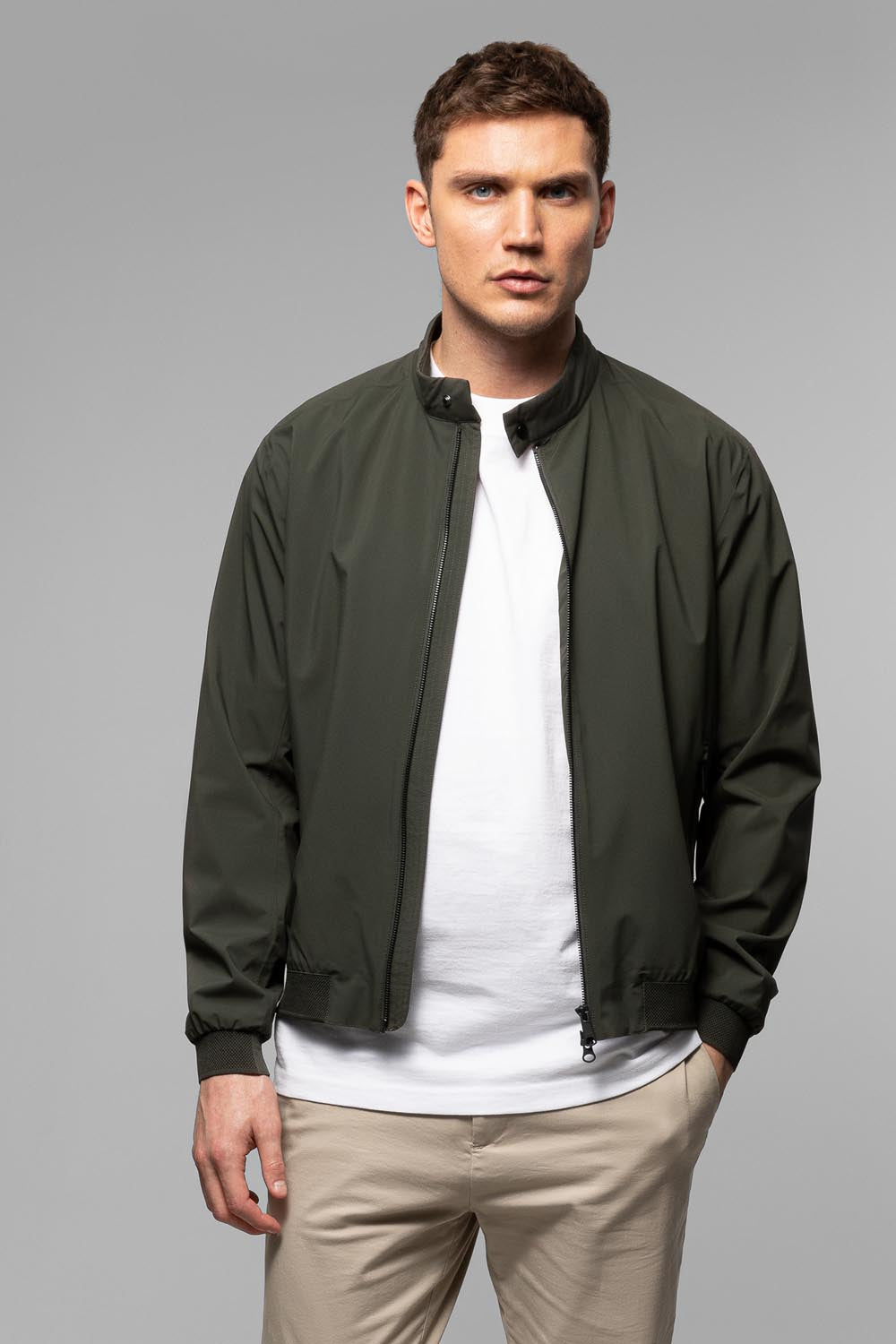 Plain Fitted Jacket