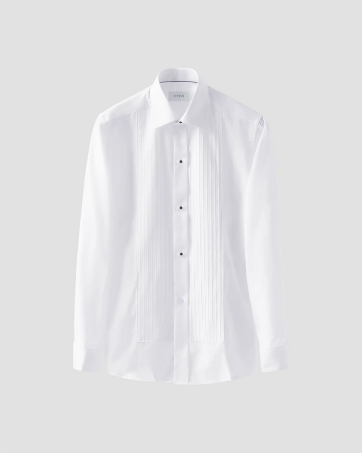 Contemporary Plissè Tuxedo Shirt