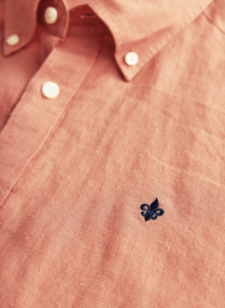 Douglas Linen Shirt-Classic Fit