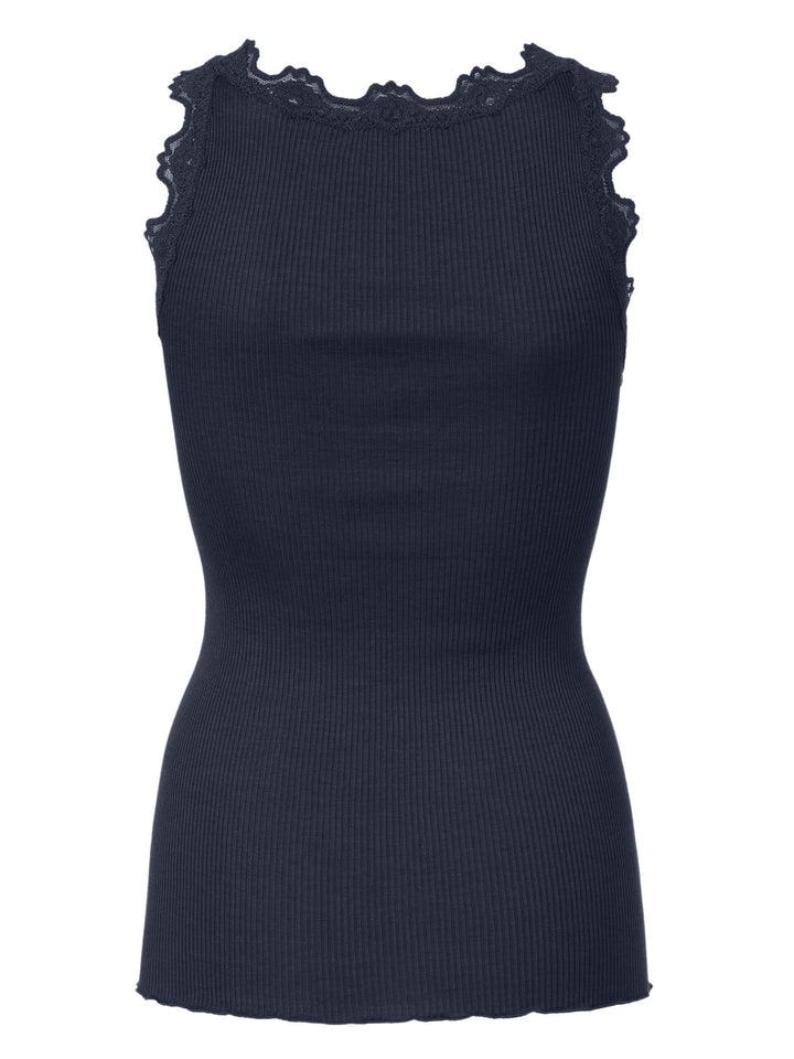 RWBabette Silk SL U-neck Lace Top