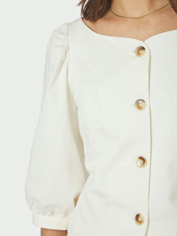 Jeannie Twill Blouse