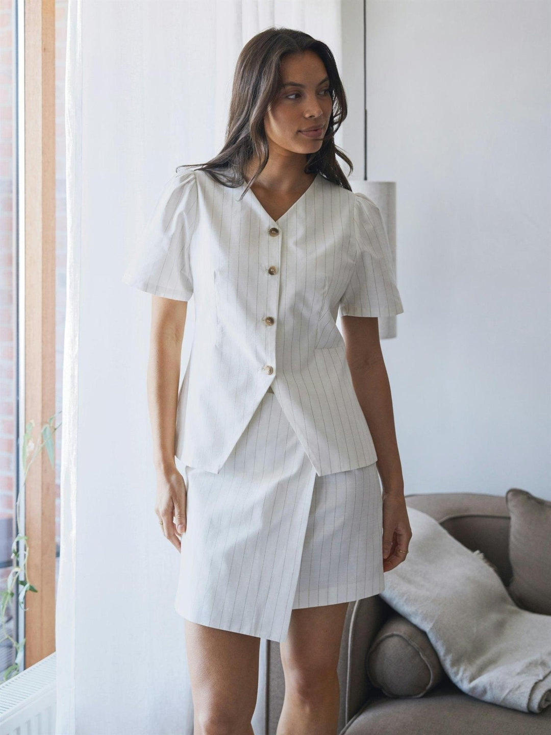 Petrani Summer Stripe Skirt