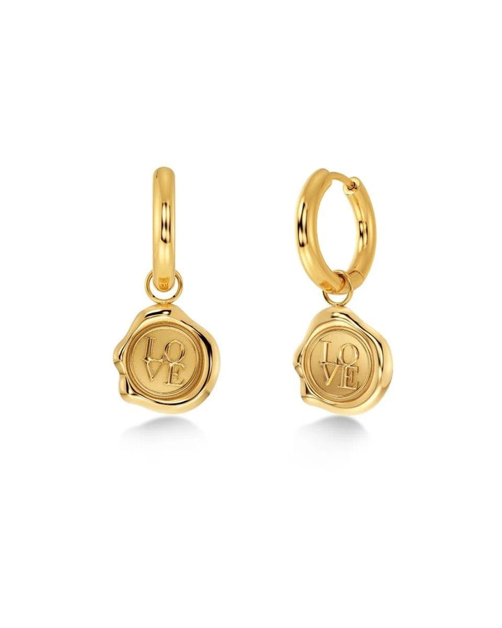 Holly Hoops Gold