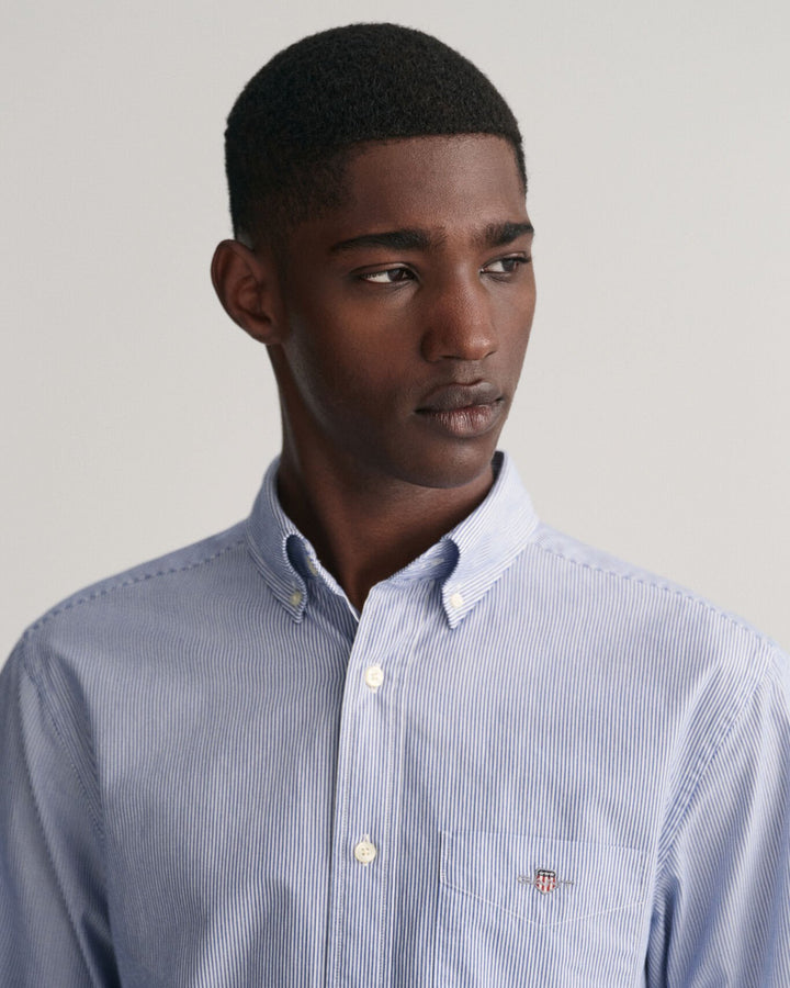 Banker Stripe Poplin Shirt