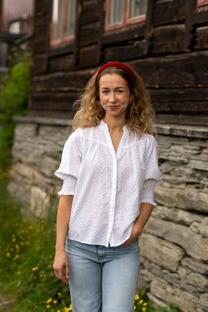 Diana B Dobby Blouse