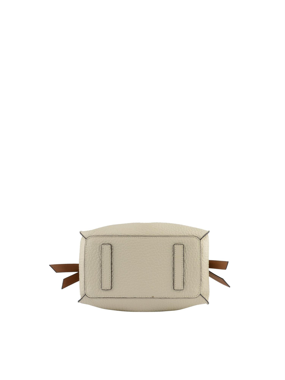 Cowhide leather nano satchel bag