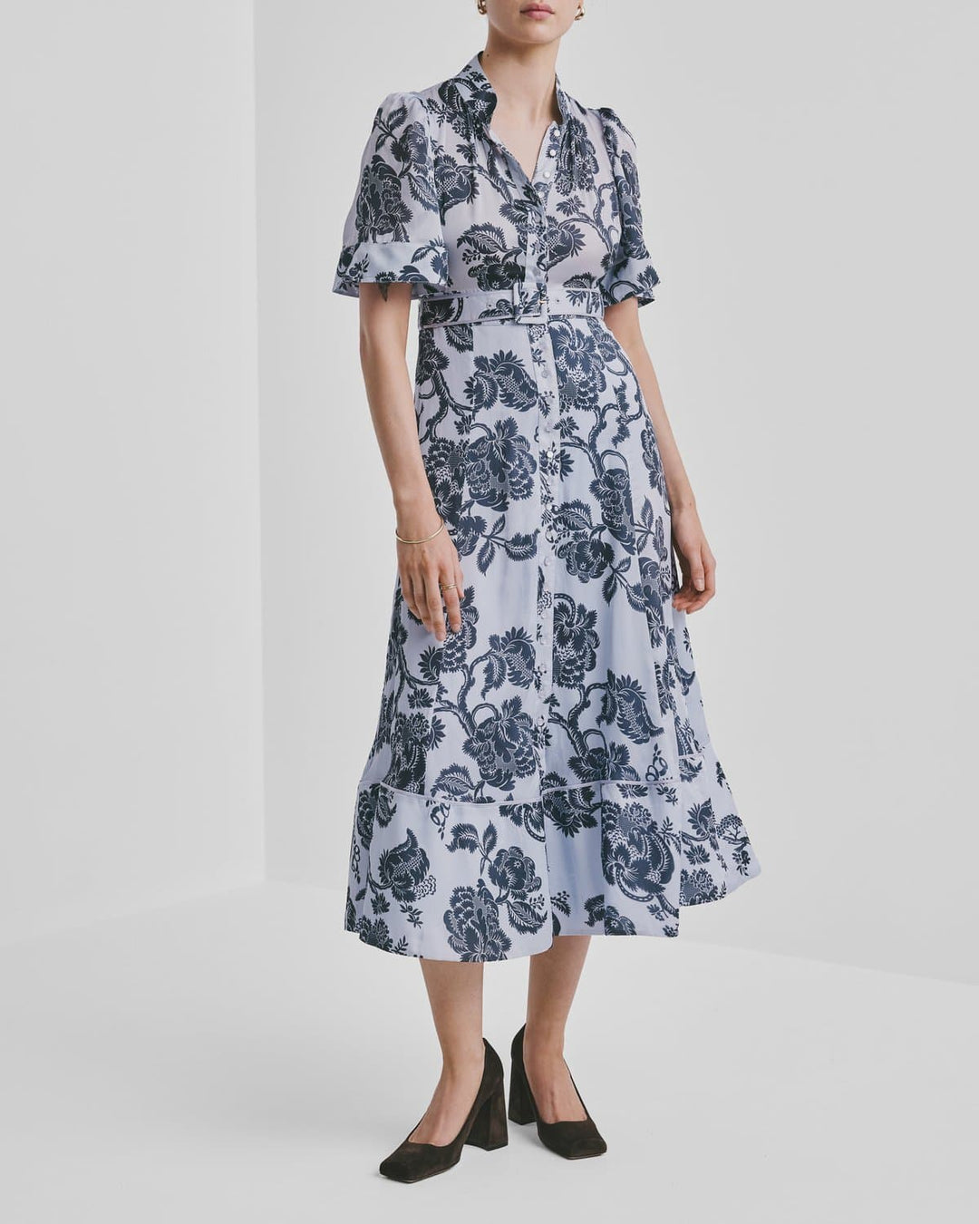Organza Midi Dress