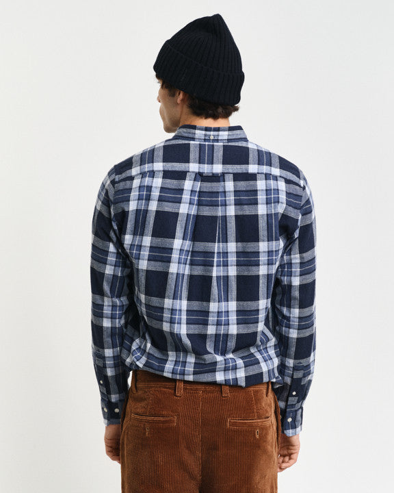 Reg Tartan Melange Check Shirt