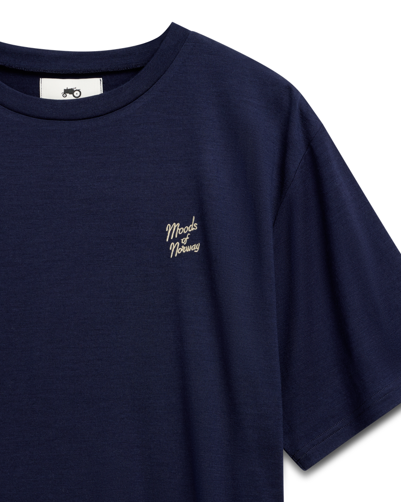 Wool Tee Navy