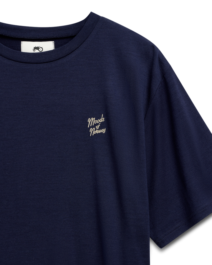 Wool Tee Navy