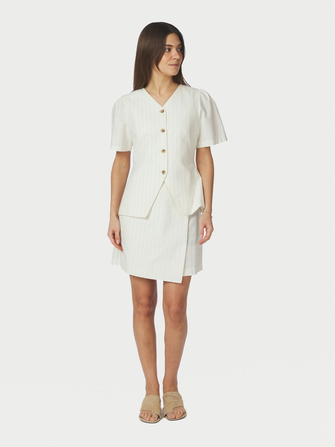Petrani Summer Stripe Skirt