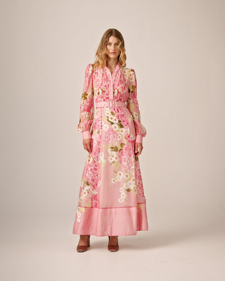 Organza Belt Dress