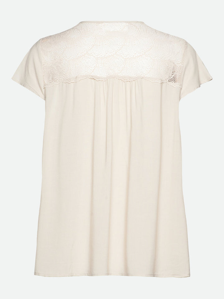 RWElif Capsleeve Regular Lace Blouse