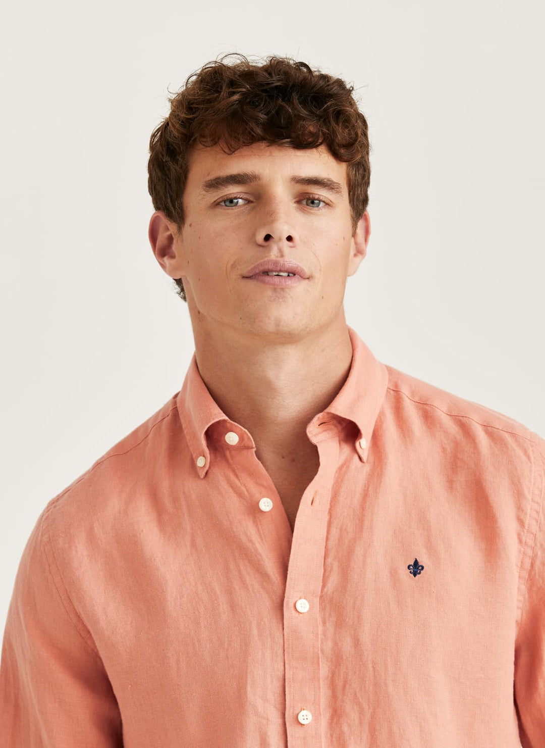Douglas Linen Shirt-Classic Fit