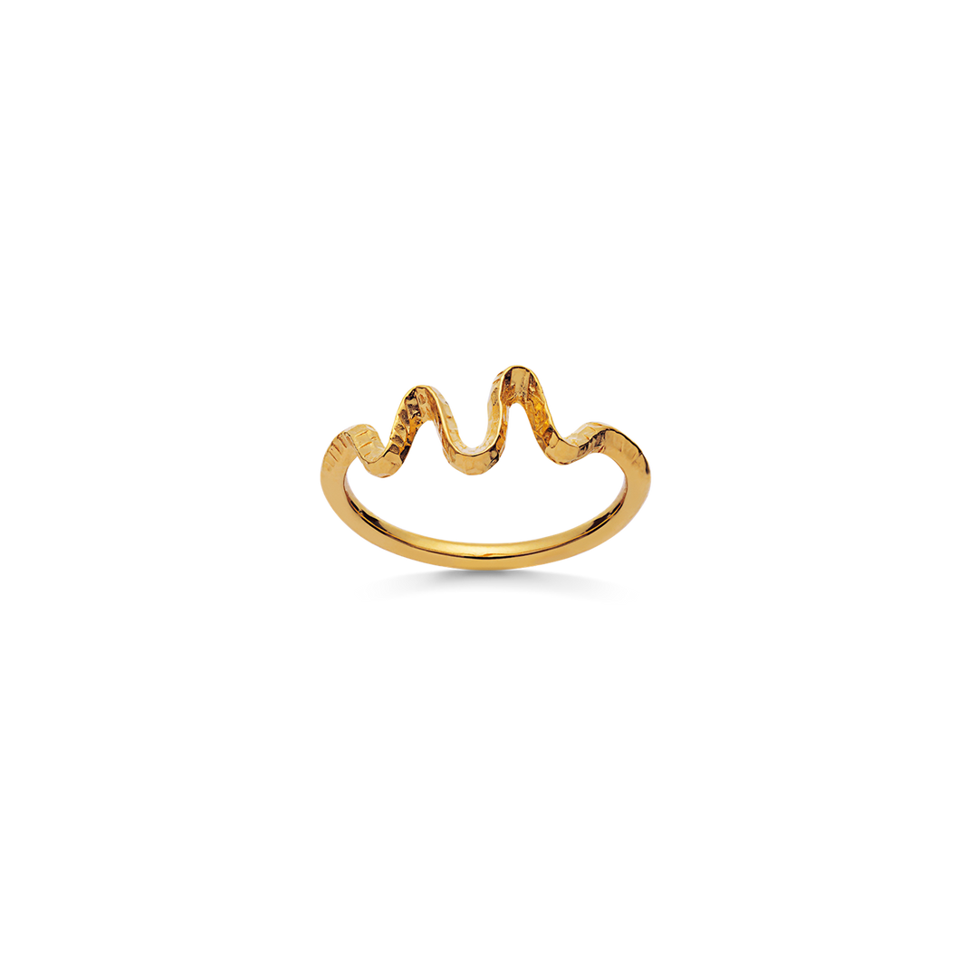 Sonar Gold Ring
