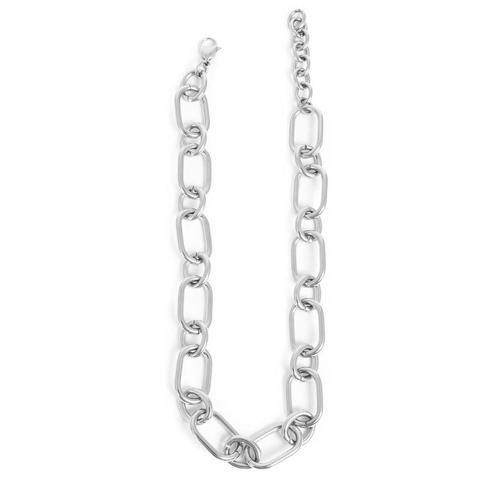 Necklace 40,5cm big chain steel