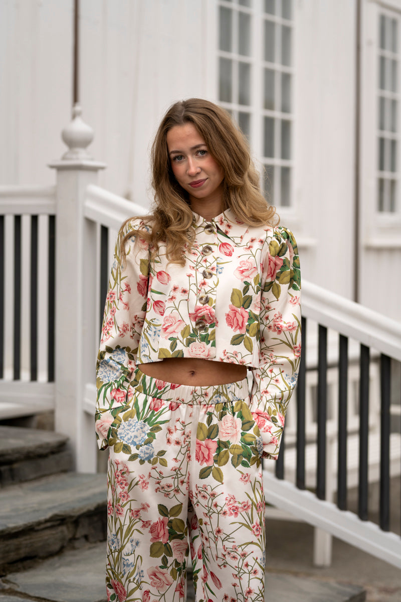 Tailored Satin Jacket