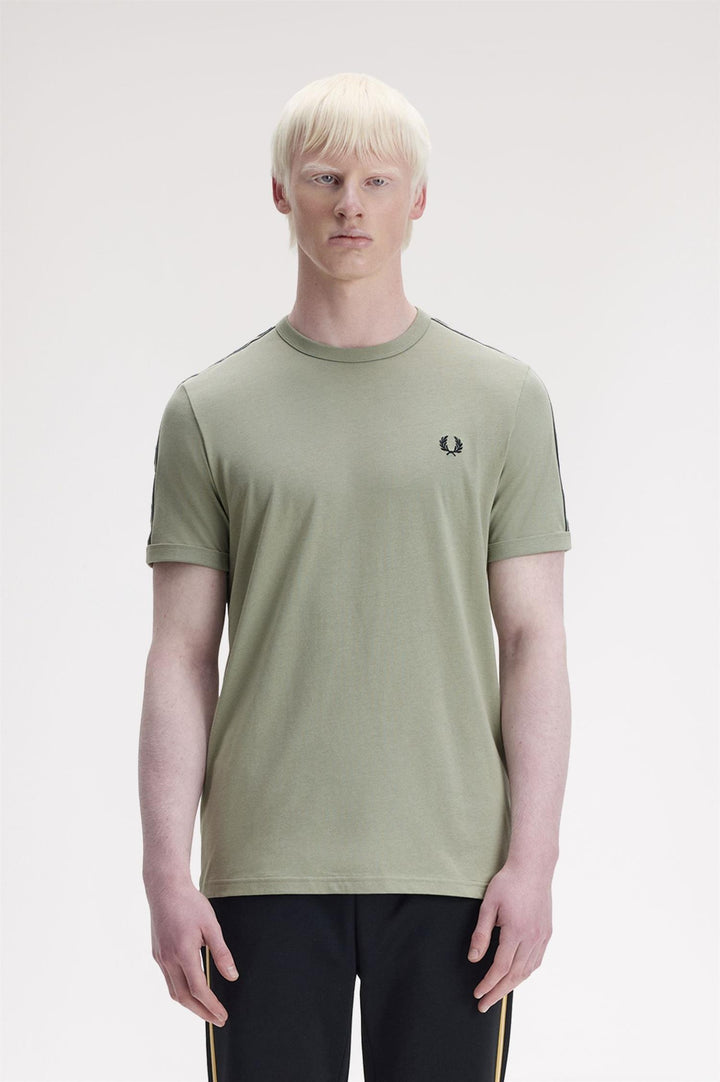 CONTRAST TAPE RINGER TEE