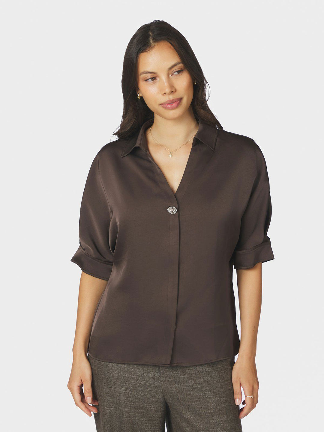 Carm Heavy Sateen Shirt