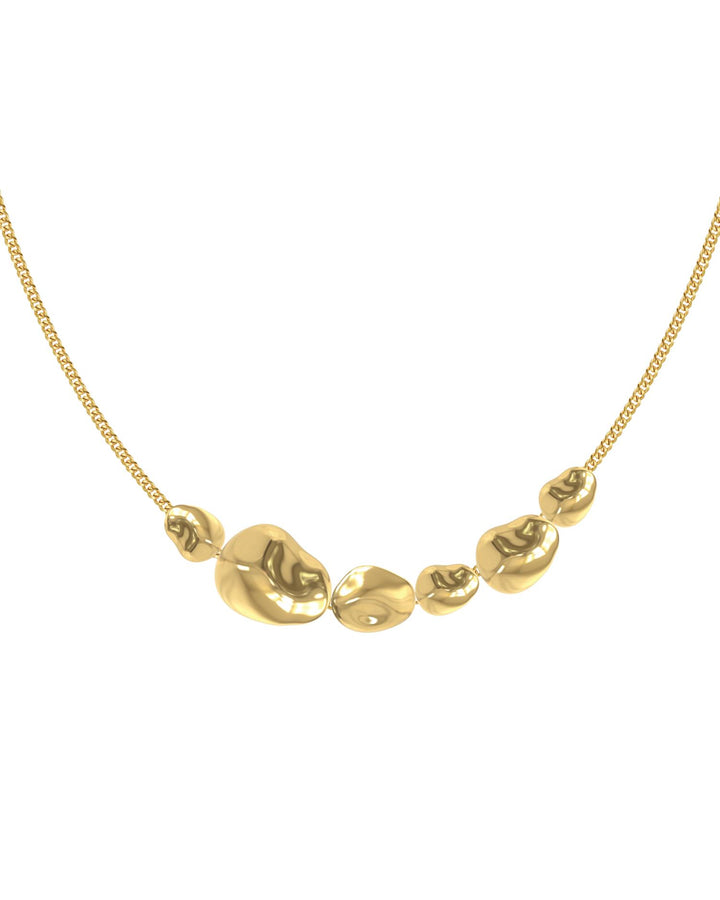 Leora Necklace Multi S Gold