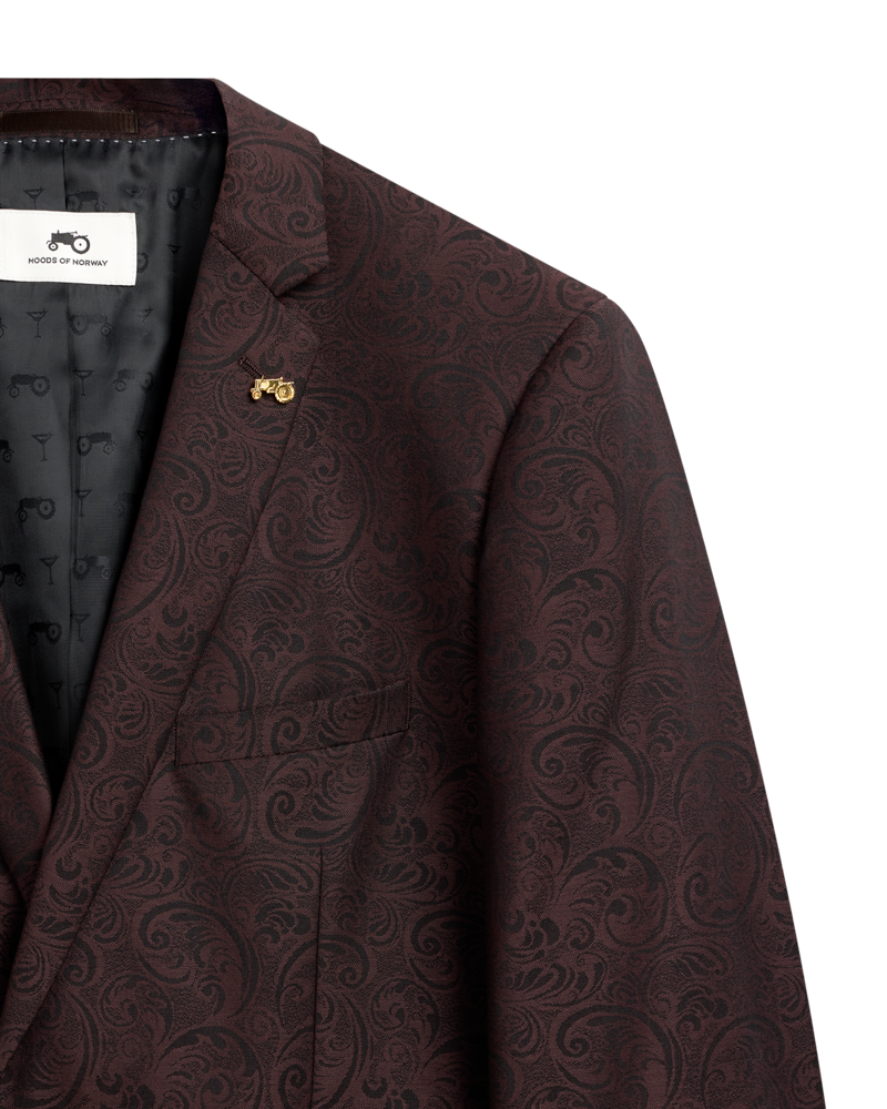 Paisley Jacket Purple S