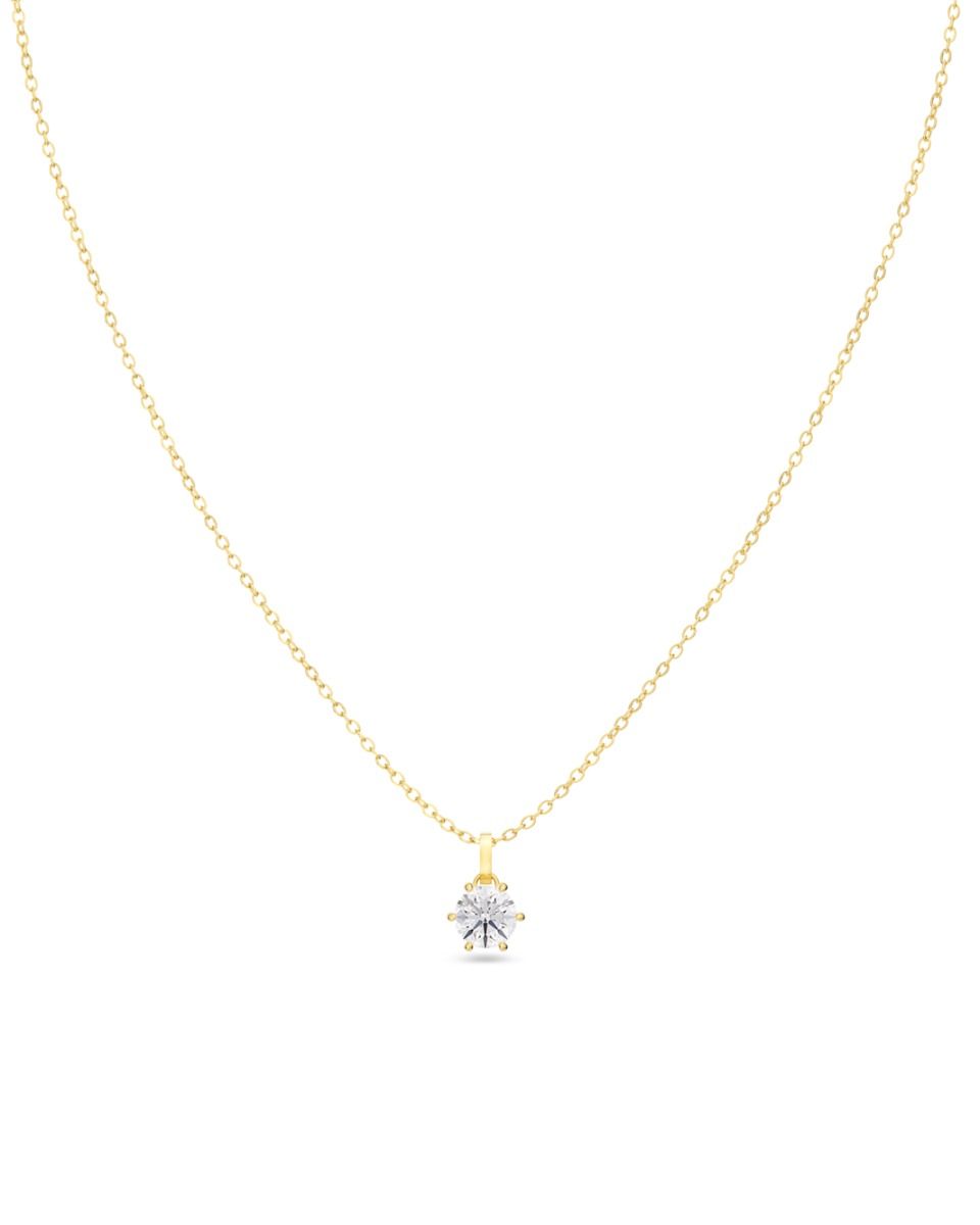Crown Necklace Gold