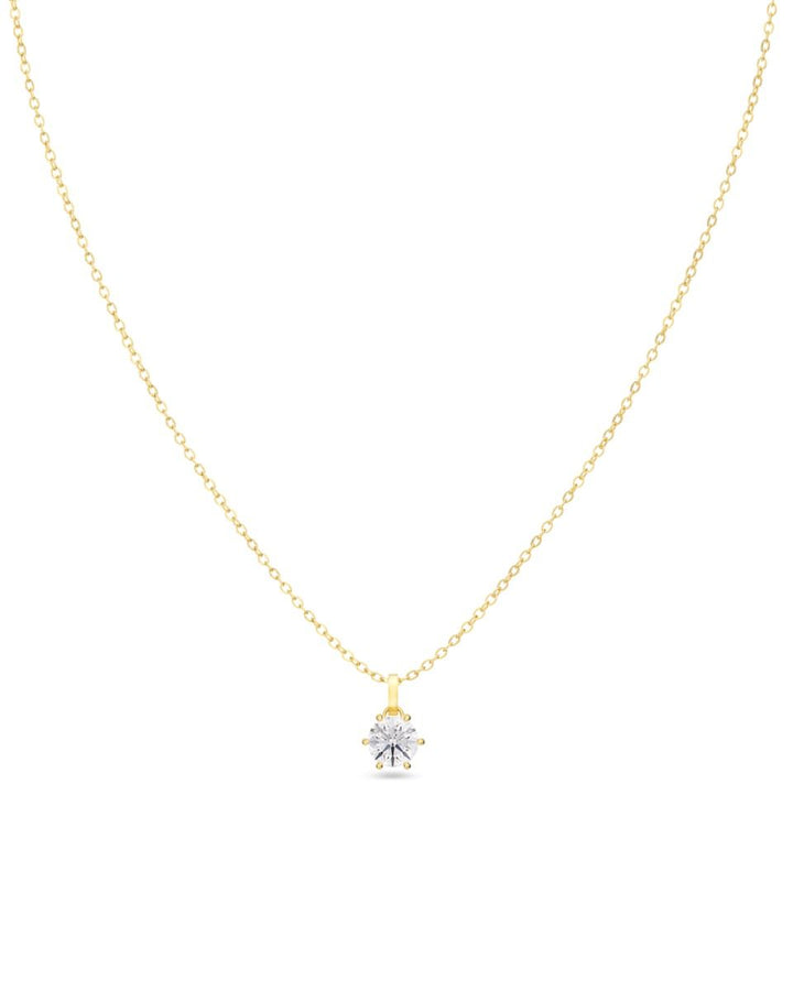 Crown Necklace Gold