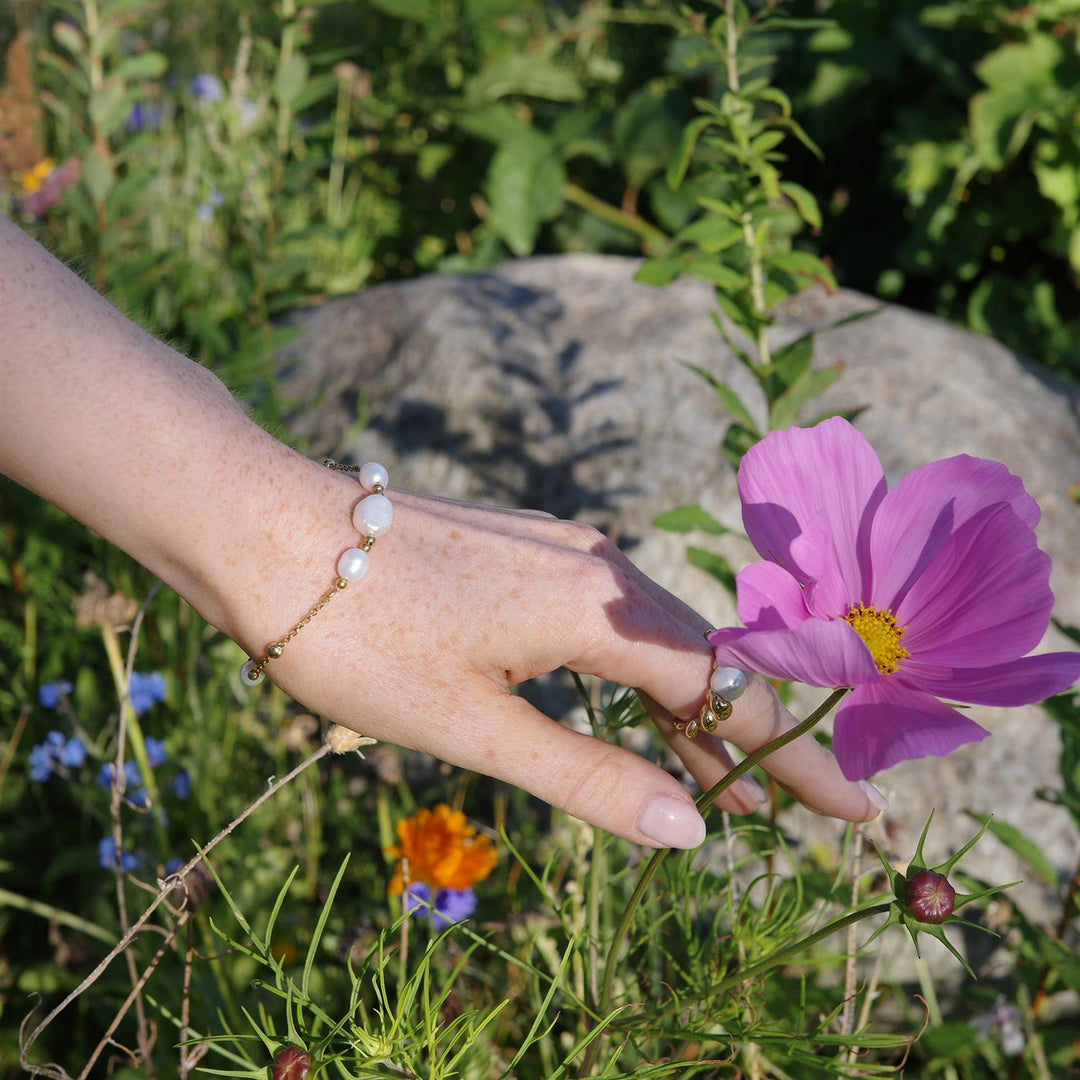Bracelet FW pearl 17,5+3cm