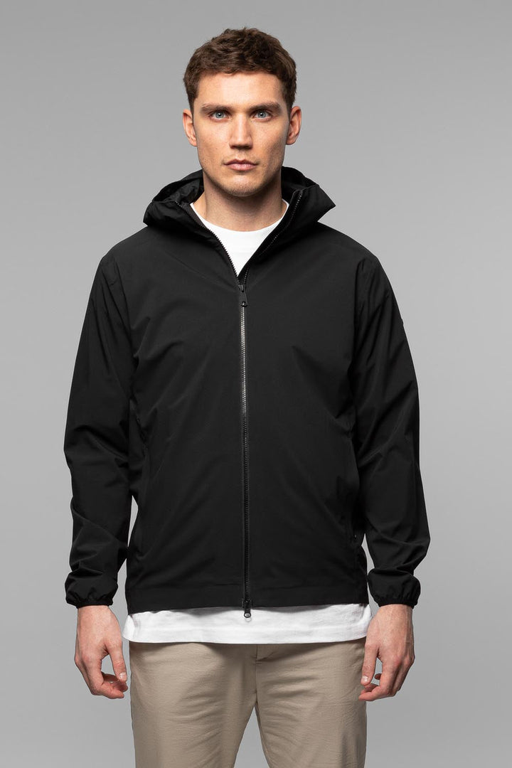 Hood Black Jacket