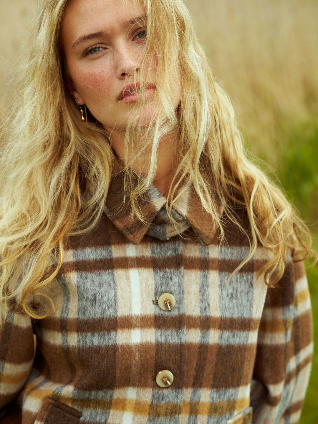 Quinn Check Jacket