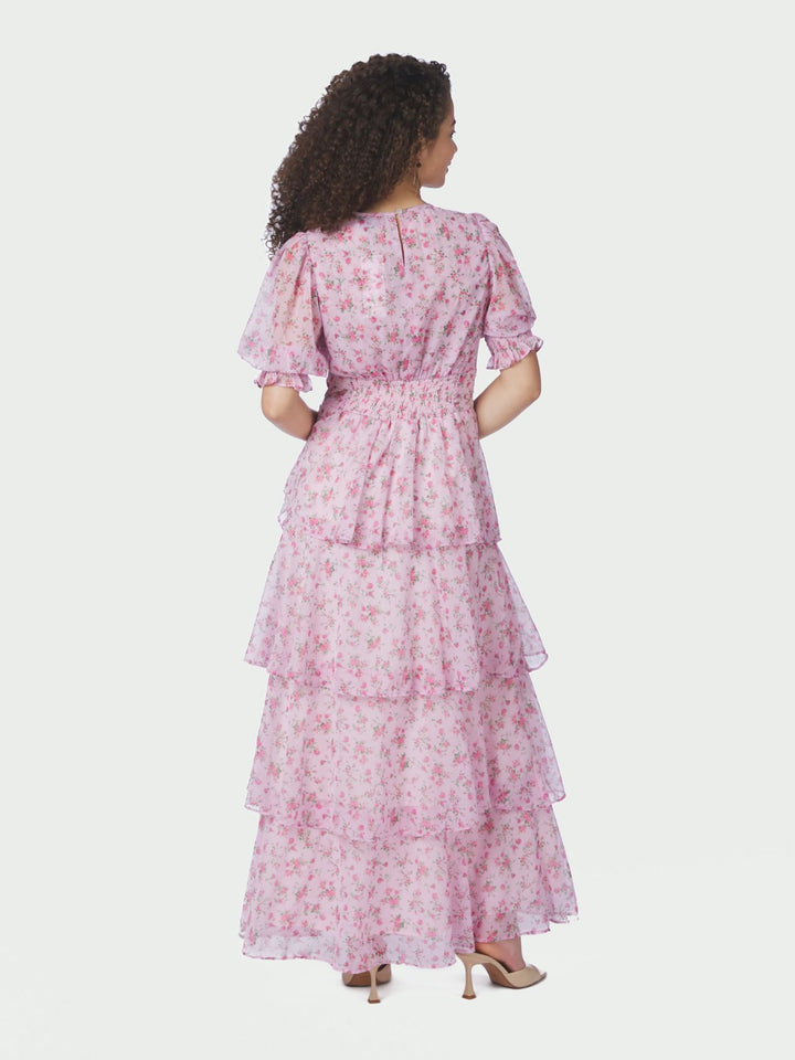 Sable Meadow Printed Dress