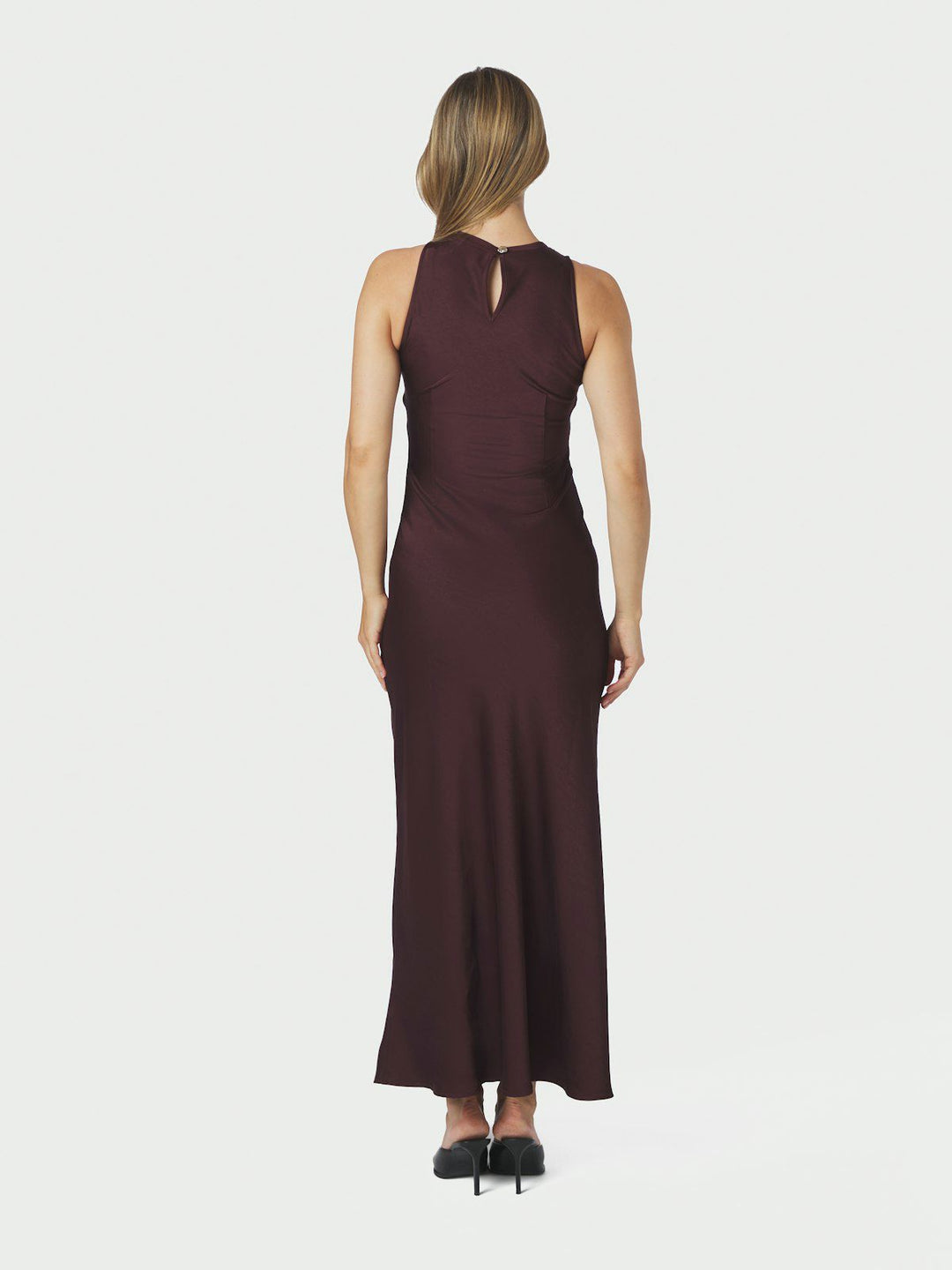Celinie Heavy Sateen Dress
