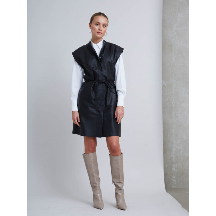 Eytelia Kanza Leather Dress