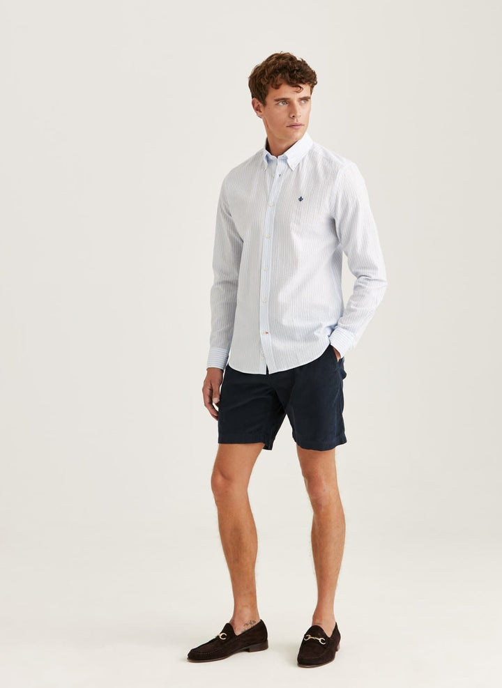 Seersucker Shirt-Slim