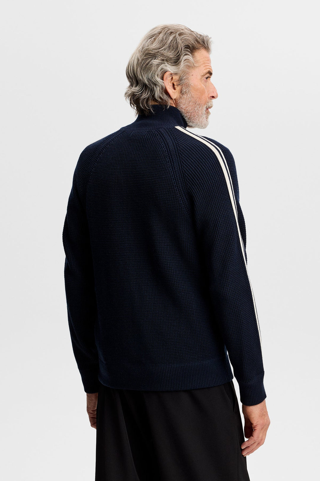 Craig Zip Knit Cardigan